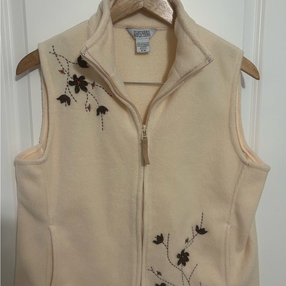 Northern Reflections Soft Cream Vest